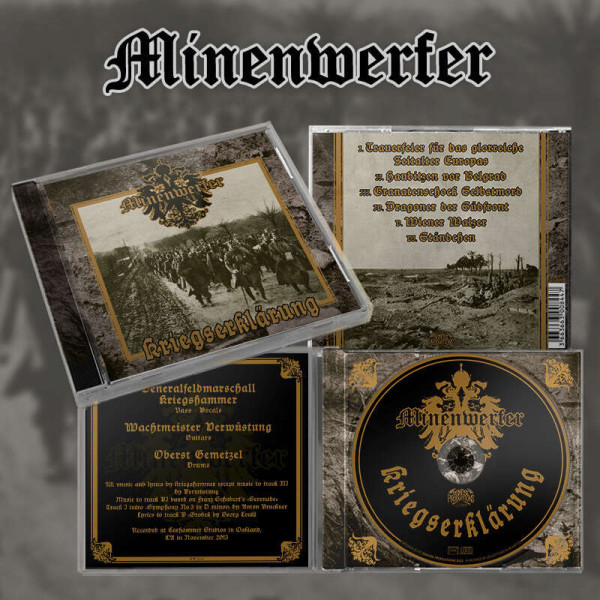 Minenwerfer - Kriegserklärung, CD