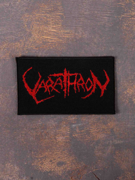 Varathron - Logo [red], Patch (woven)