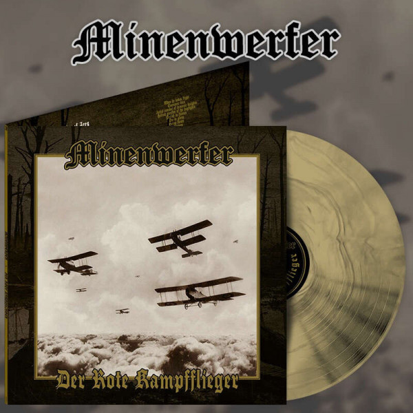 Minenwerfer ‎- Der rote Kampfflieger [gold/black marble - 300], LP