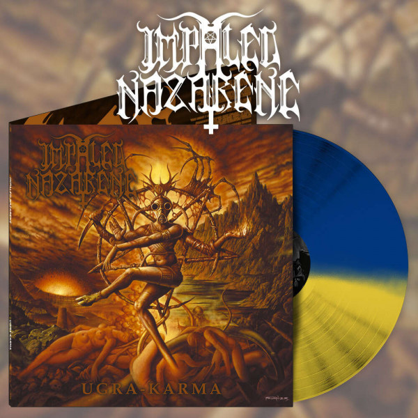 Impaled Nazarene - Ugra Karma [half blue/half yellow - 299], LP