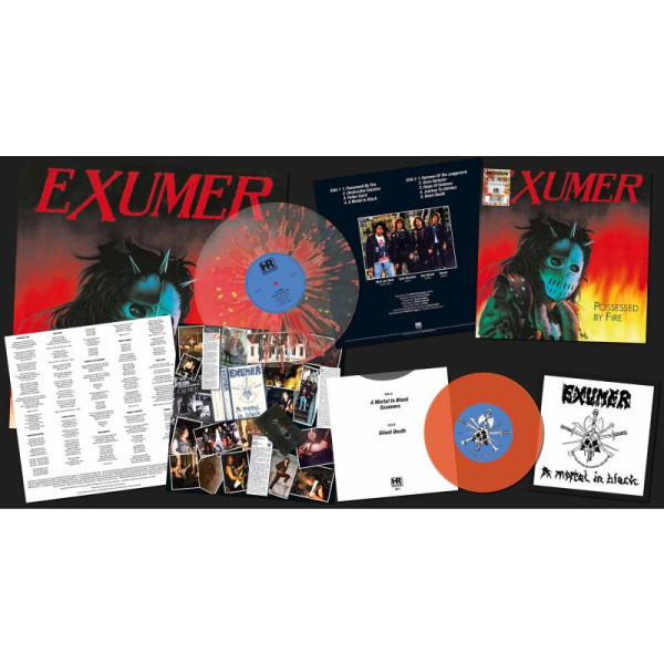Exumer - Possessed By Fire [ultra clear/red/yellow splatter - 250], LP+7"