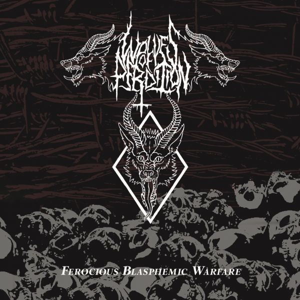 Wolves of Perdition - Ferocious Blasphemic Warfare [red/black splatter - 100], LP