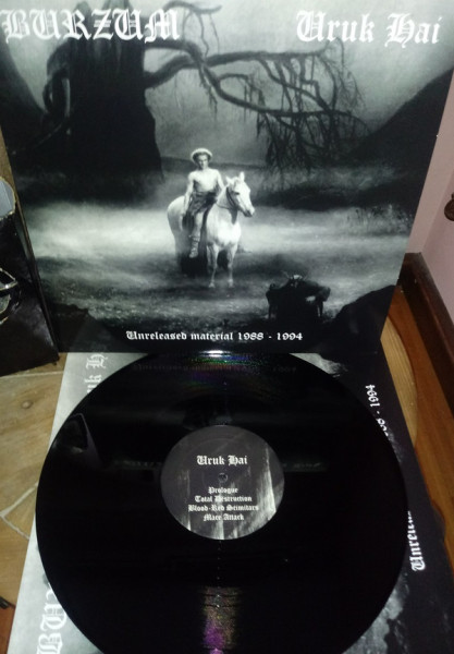 Burzum / Uruk-Hai - Unreleased Material 1988 - 1994 [black / 2nd hand], LP