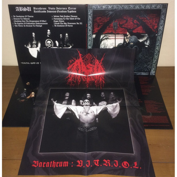 Absu - Barathrum: V.I.T.R.I.O.L. [red/black swirl - 400], LP