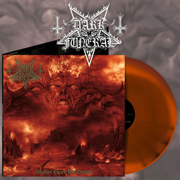 Dark Funeral ‎- Angelus Exuro Pro Eternus [orange/oxblood swirl - 300], LP