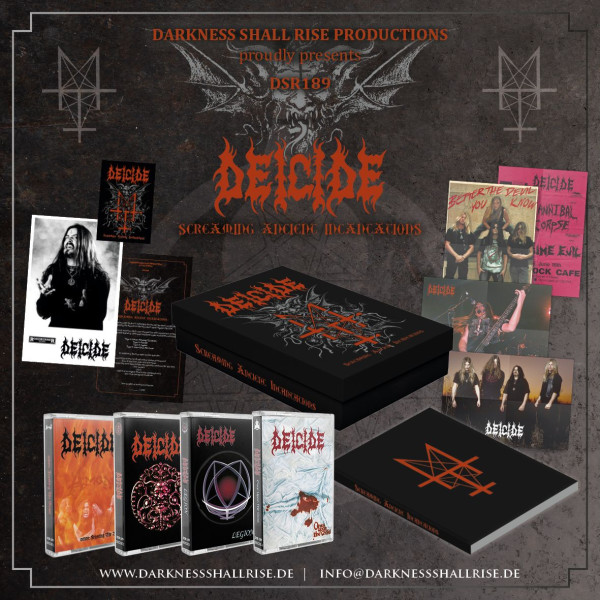Deicide - Screaming Ancient Incantations, 4-MC BOX