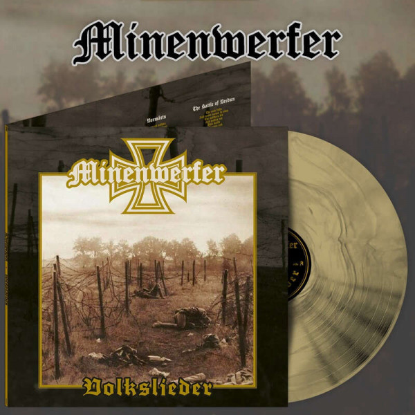 Minenwerfer - Volkslieder [gold/black marble - 299], LP
