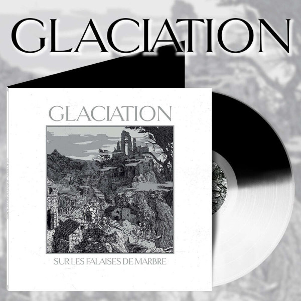 Glaciation - Sur Les Falaises De Marbre [half white / half black - 286], LP