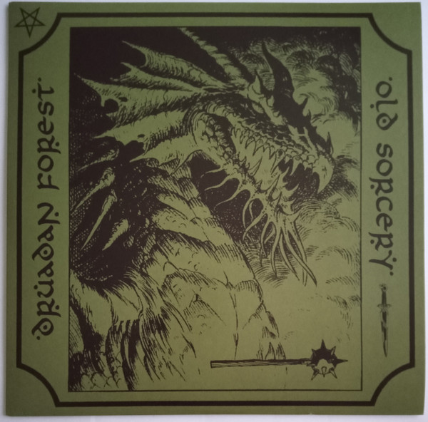 Druadan Forest / Old Sorcery - st [olive green / 2nd hand], LP