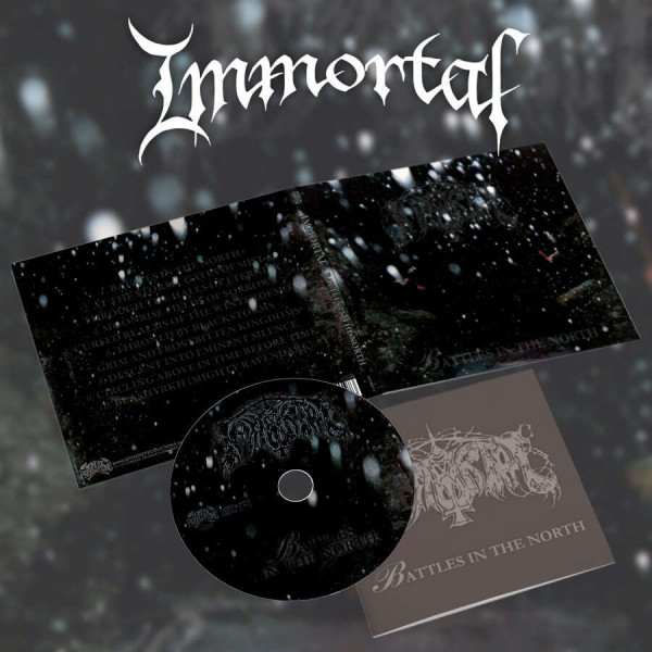 Immortal ‎- Battles In The North [alternative cover], DigiCD