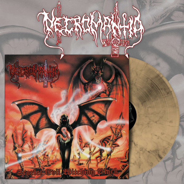 Necromantia - Scarlet Evil Witching Black [beer/black marble - 500], LP