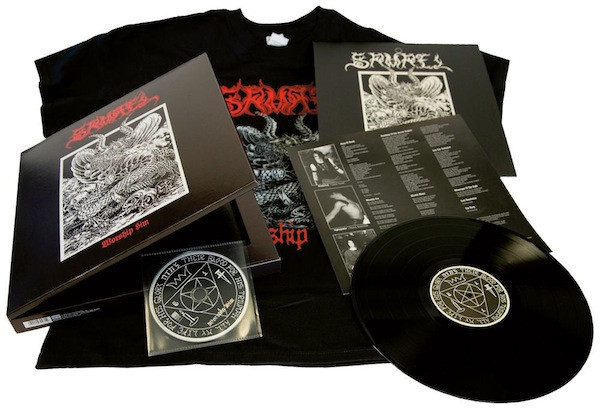 Samael - Worship Him, LP+CD+TS BOX