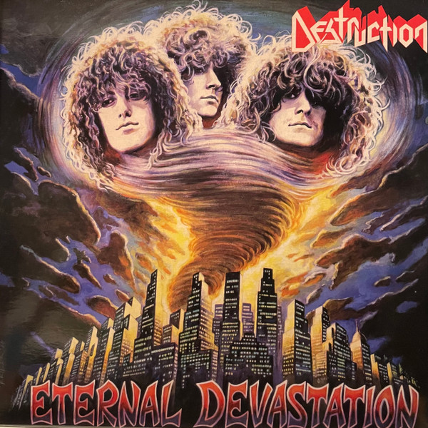 Destruction - Eternal Devastation [orange/yellow/blue mixed splatter - 600], LP