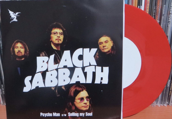 Black Sabbath - Psycho Man / Selling My Soul [red - 150], 7"