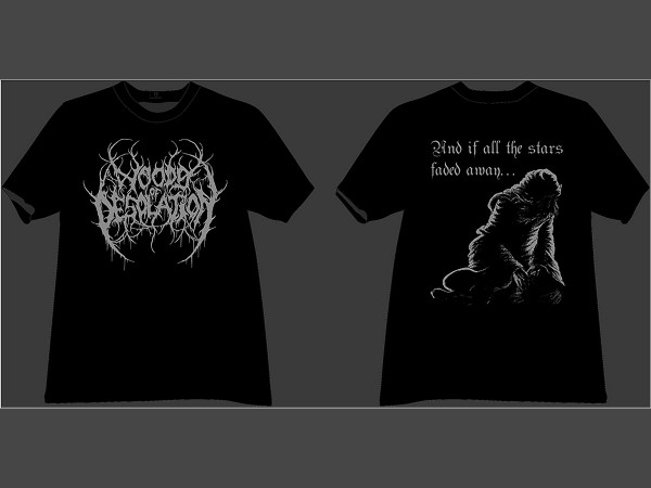 Woods of Desolation - And if all the stars faded away... [black], TS