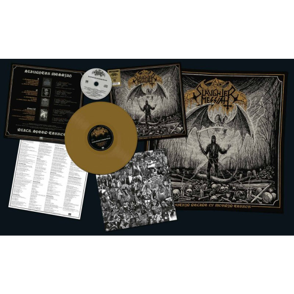 Slaughter Messiah - Putrid Decade of Morbid Terror [gold - 200], LP+CD